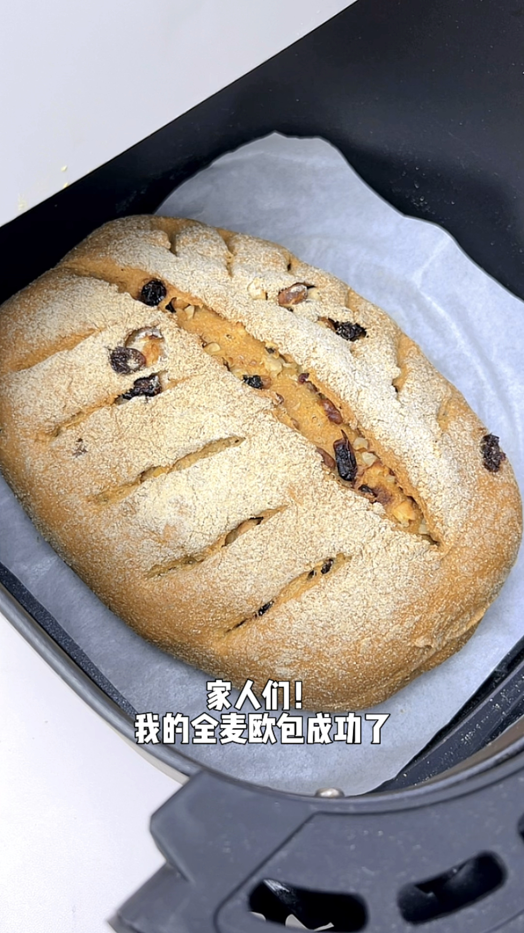 自制全麦面包|100%纯全麦0糖 一次成功