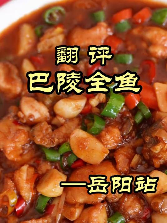 这么便宜还好吃?特厨被湖南岳阳的物价惊到了!——巴陵全鱼