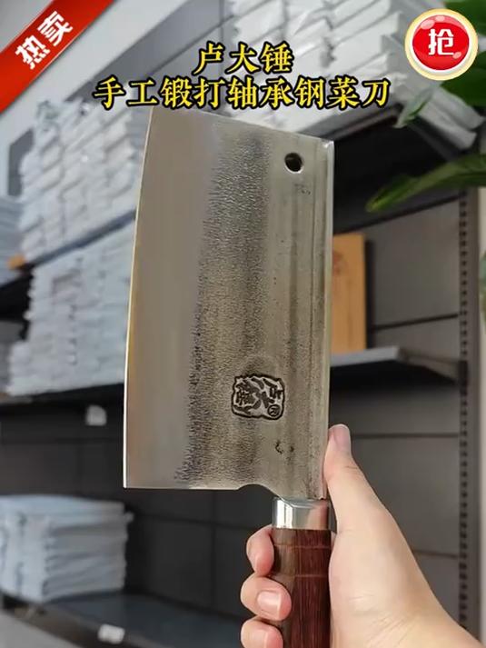 大货车钢板锻打手工菜刀，真实制作全过程，太解压了