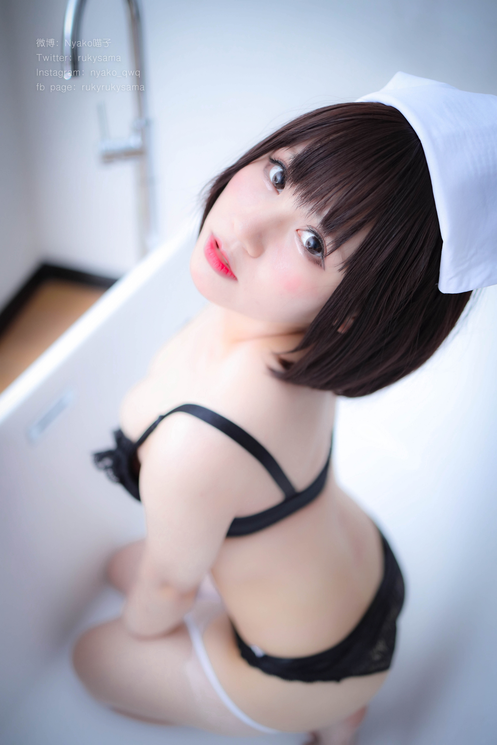 图片[76]-Nyako喵子 NO.002 – 护士服[155P+4V865M]-六色网