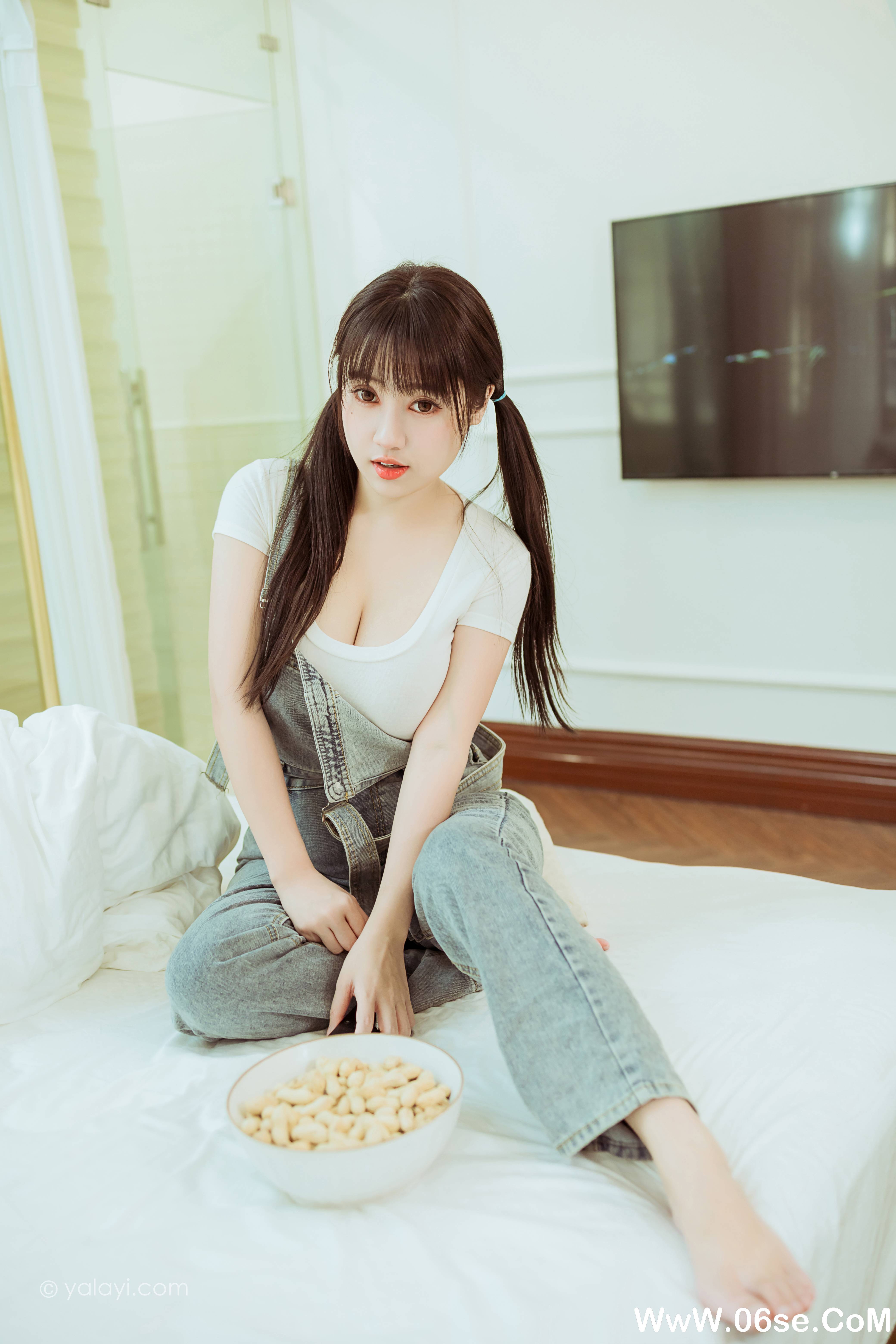 图片[35]-[YALAYI雅拉伊] 2022.03.22 NO.906 虞艺《开心宅家》[39+1P398M]-六色网