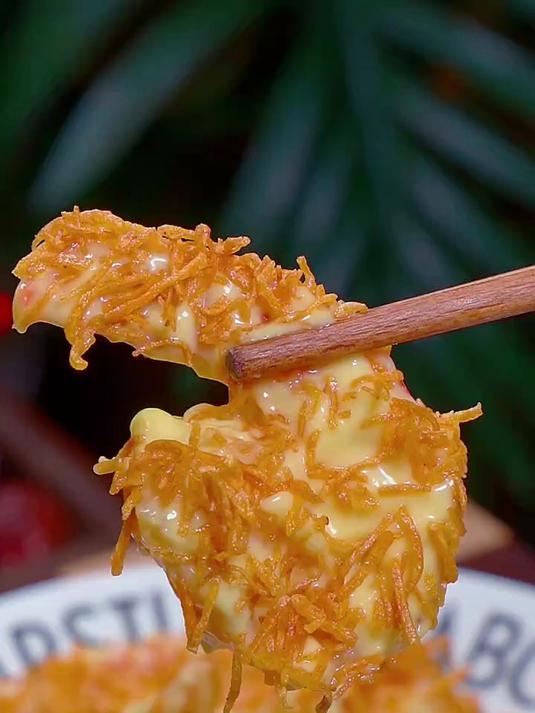 孩子爱吃的蜂蜜芥末虾球
