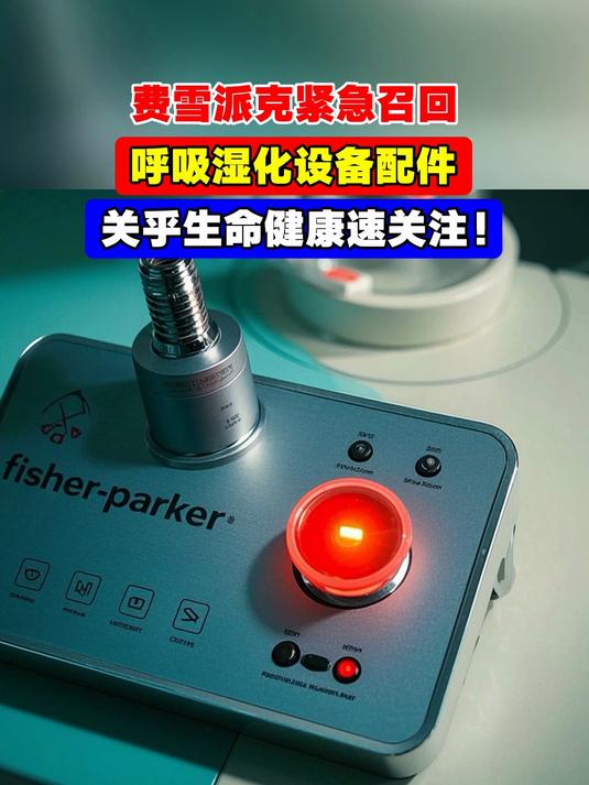 费雪派克紧急召回,呼吸湿化设备配件,关乎生命健康速关注!