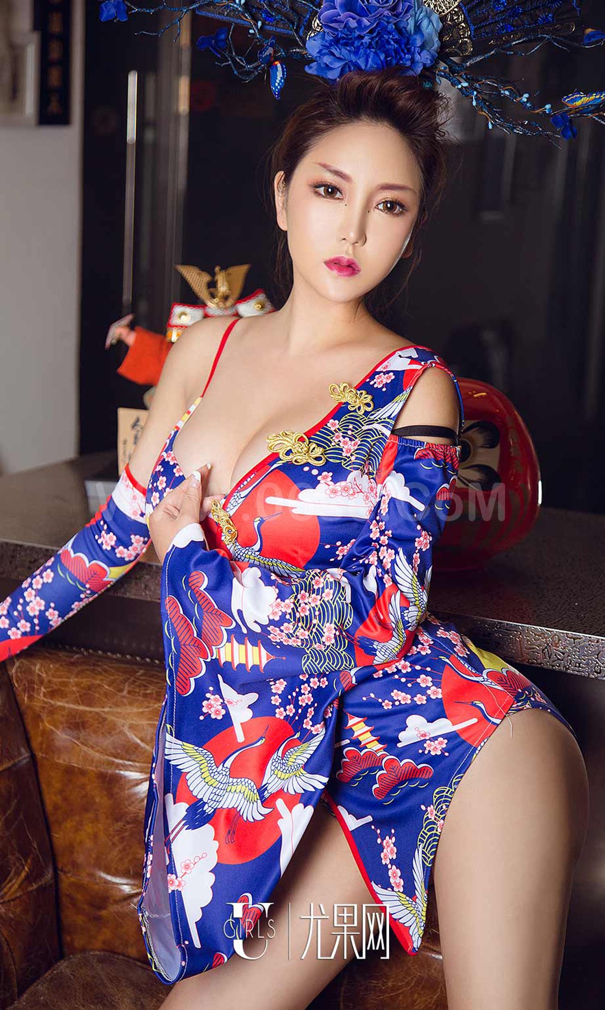 图片[22]-[Ugirls爱尤物] No.1321  Xuan Chen (萱宸) & Jin Zi Lin (金梓林) & 兔子-六色网
