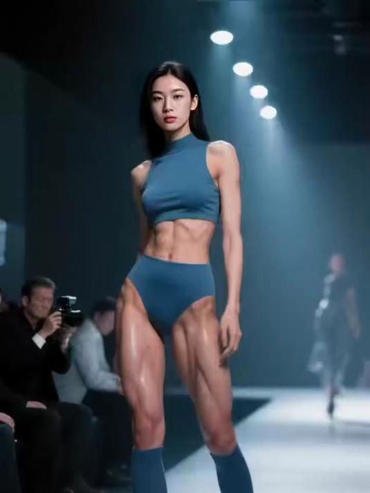 模特是肌肉腿怎么办？调整瘦小腿后成国际超模