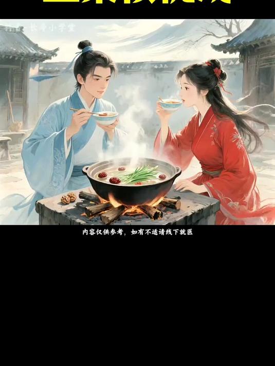 韭菜核桃汤,一锅好汤