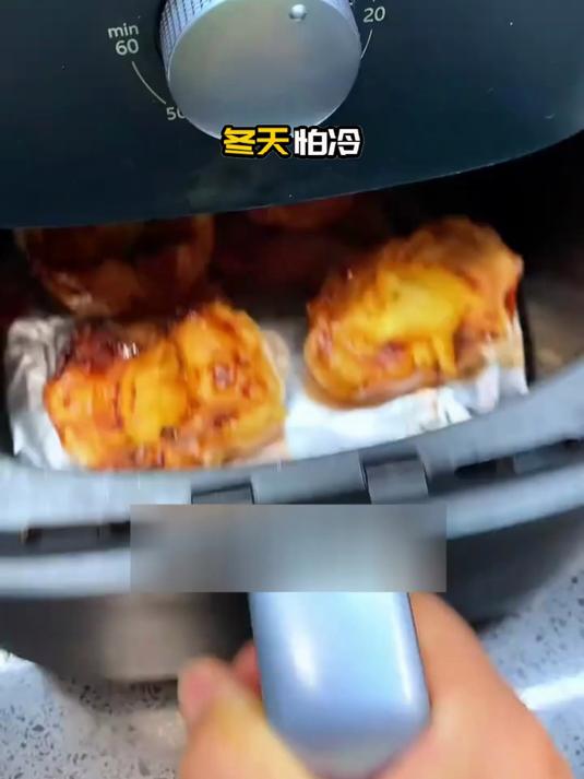烤苹果,空气炸锅零难度的冬天美食