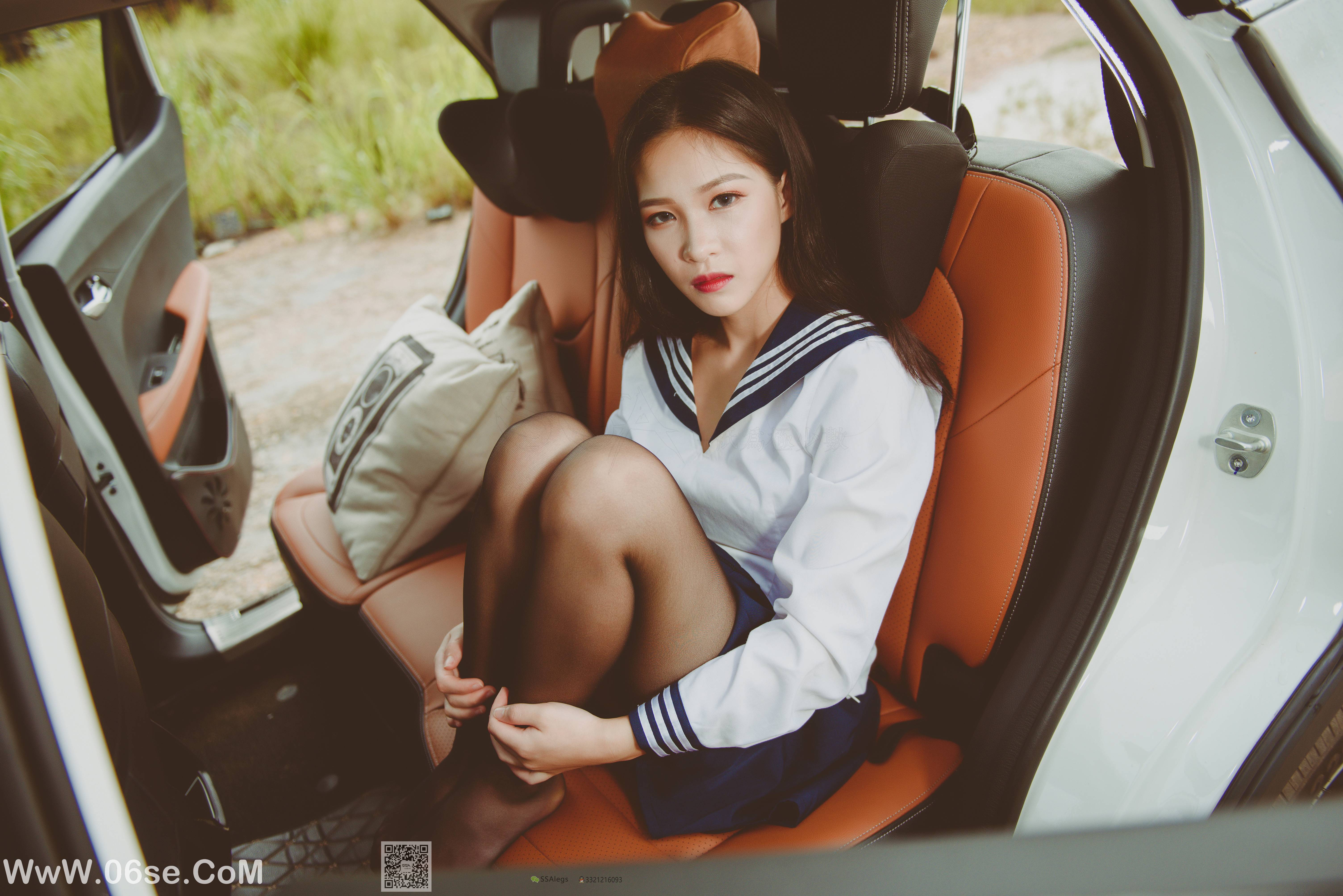 图片[27]-[SSA丝社] NO.017 佳佳 小丝妹佳佳练车记[63P1.02G]-六色网