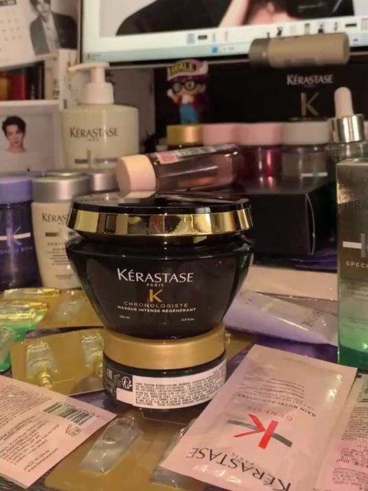 重建发质让所有发质恢复发丝光泽内含鱼子酱精华卡诗