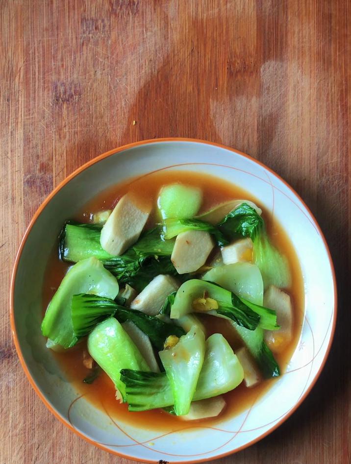 炒青菜怎么炒好吃,分享一道青菜炒山药