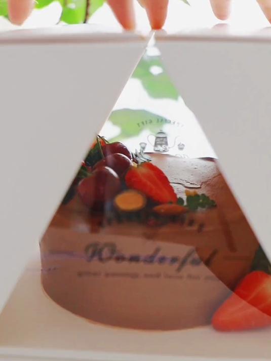 美食博主翻车现场 给男朋友做的生日蛋糕