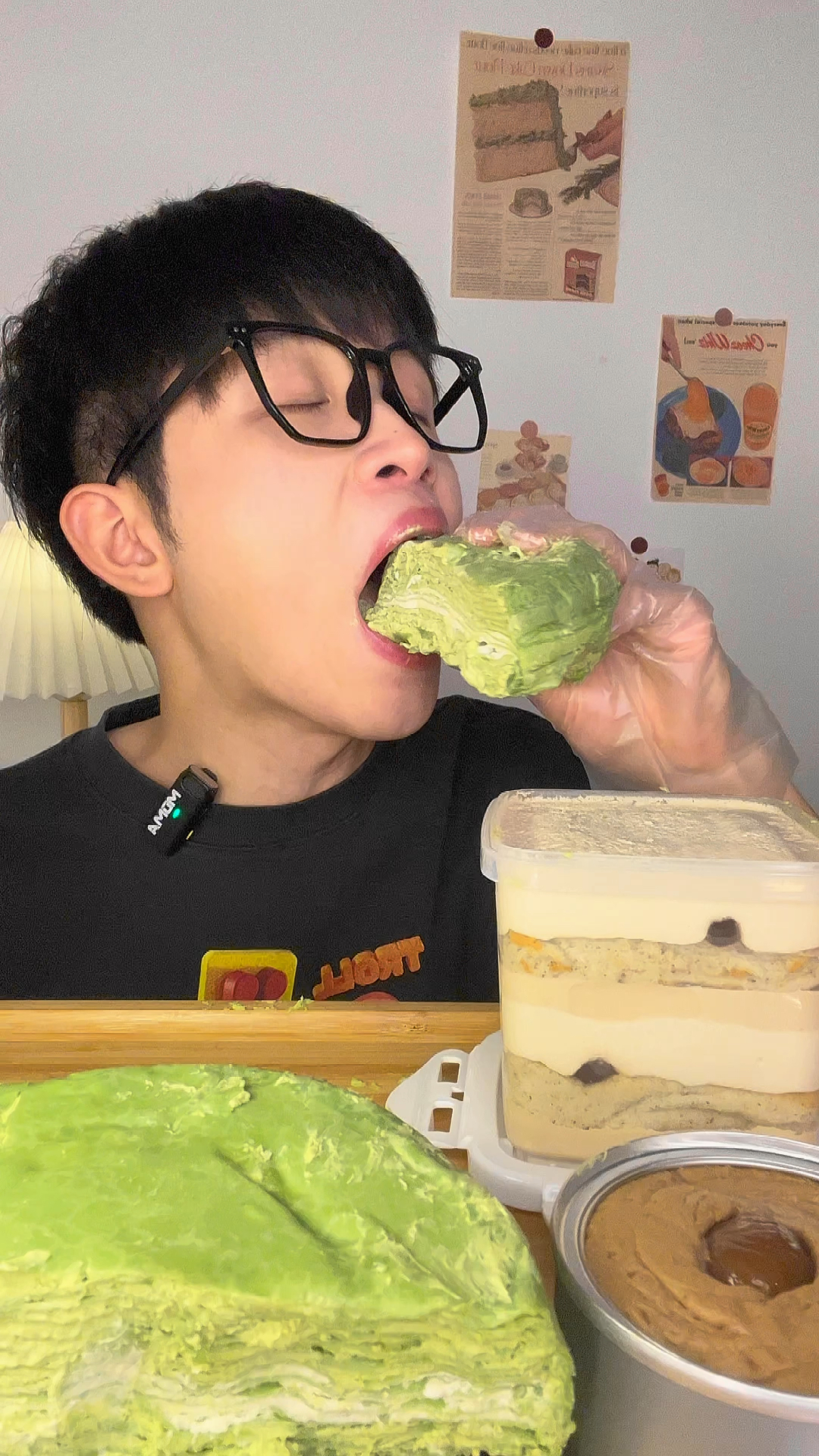 开心果千层伯爵红茶蛋糕栗子蛋糕