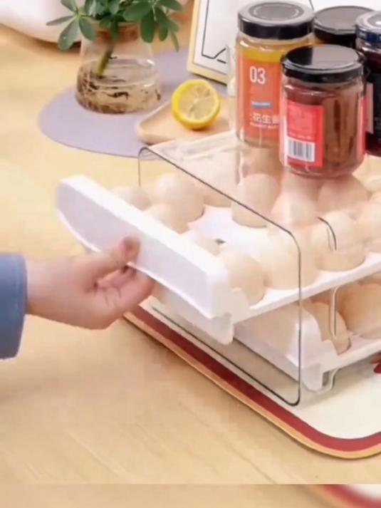 好物分享,抽屉式鸡蛋盒