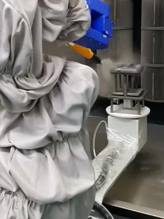 高品质喷粉加工 机器人喷塑路由器 静电喷粉面包炉 机械手喷涂