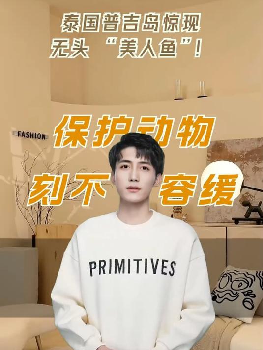 泰国普吉岛惊现无头 “美人鱼”!保护动物刻不容缓