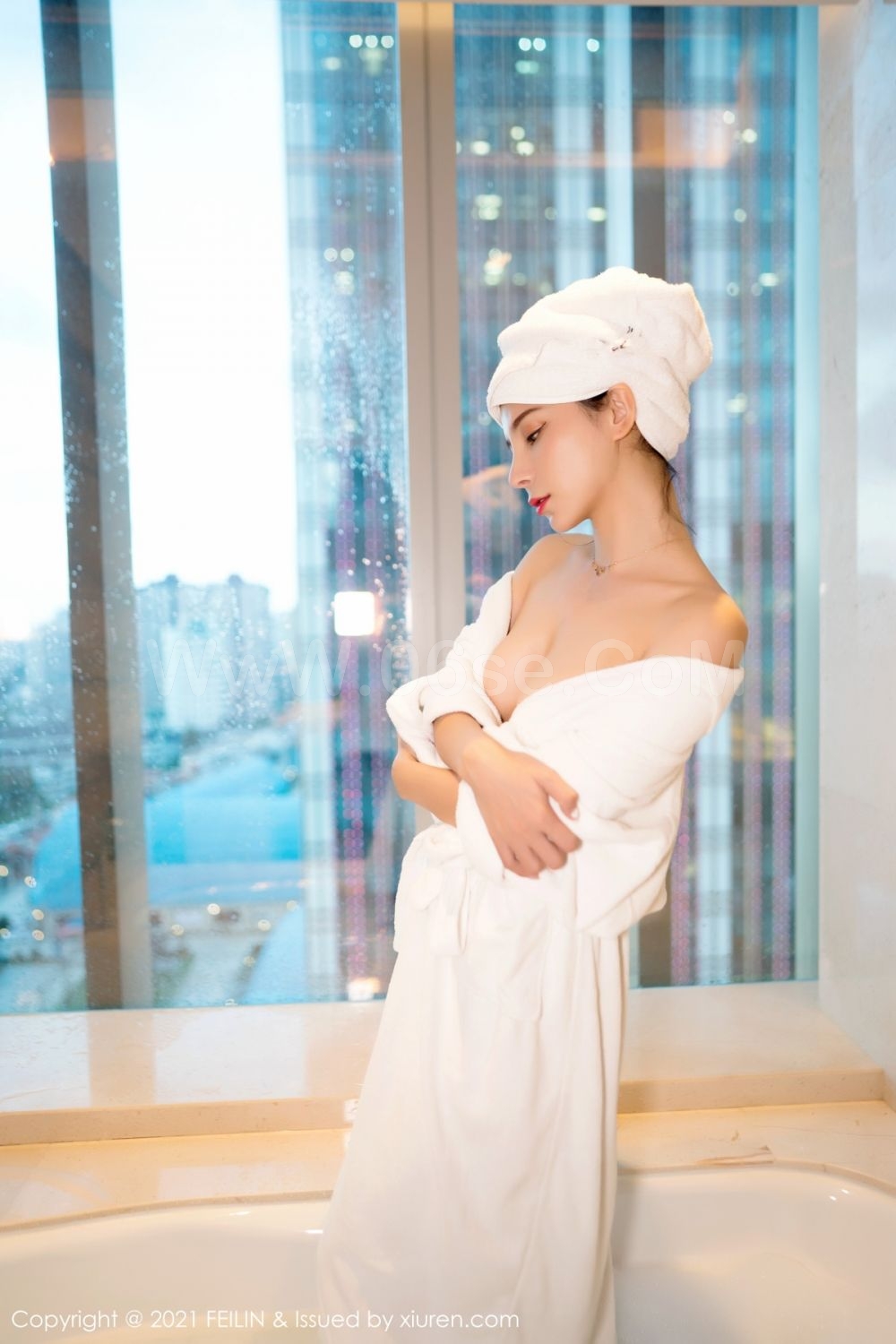 图片[9]-[FEILIN嗲囡囡] 2021.04.13 VOL.383 小蛮妖Yummy-六色网