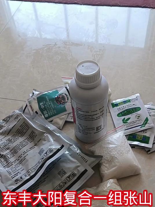 东丰大阳复合1队张大哥家!购买治疗玉米根腐病的药一晌地的