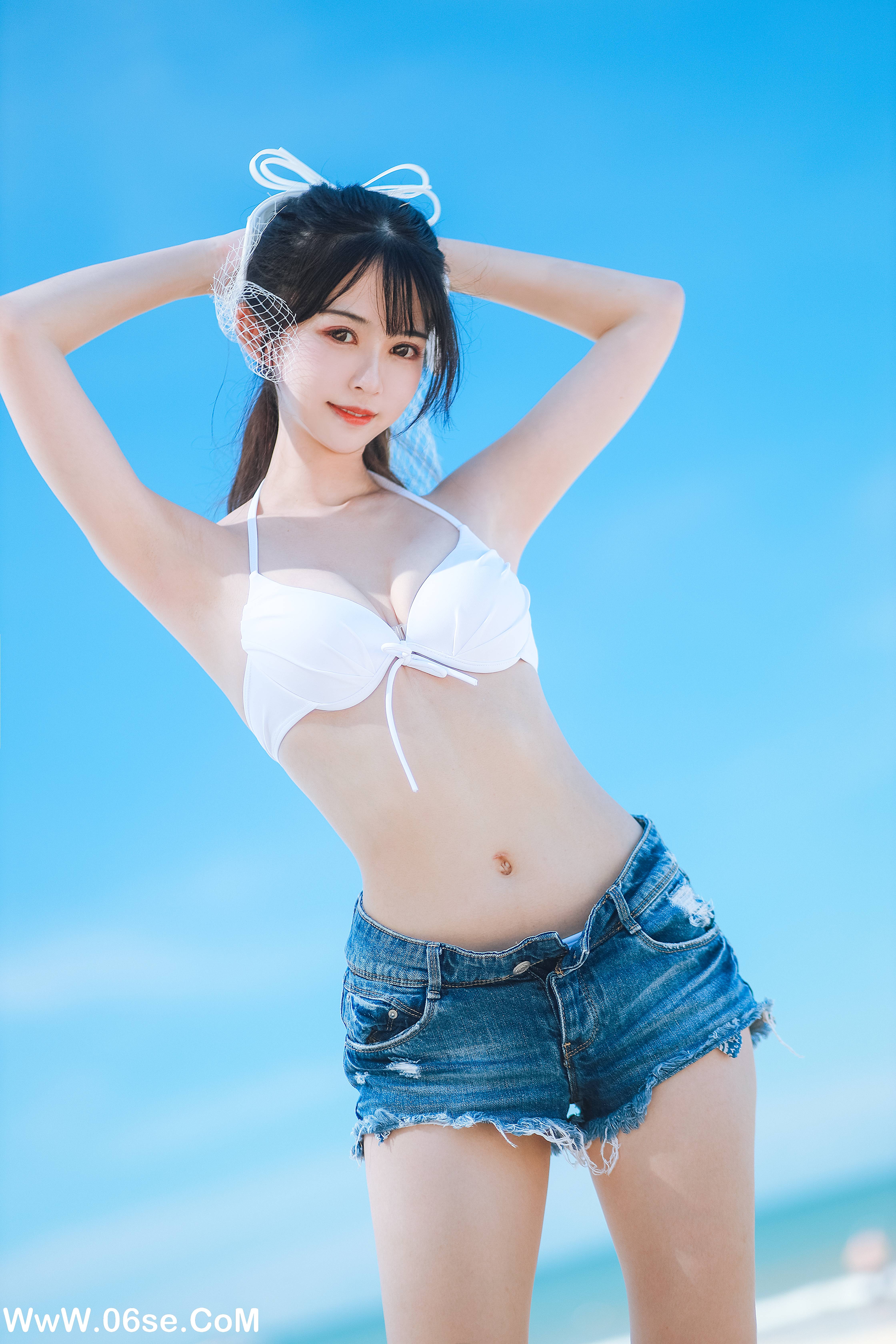 图片[10]-Coser鳗鱼霏儿 NO.043 – 海边 [23P370M]-六色网