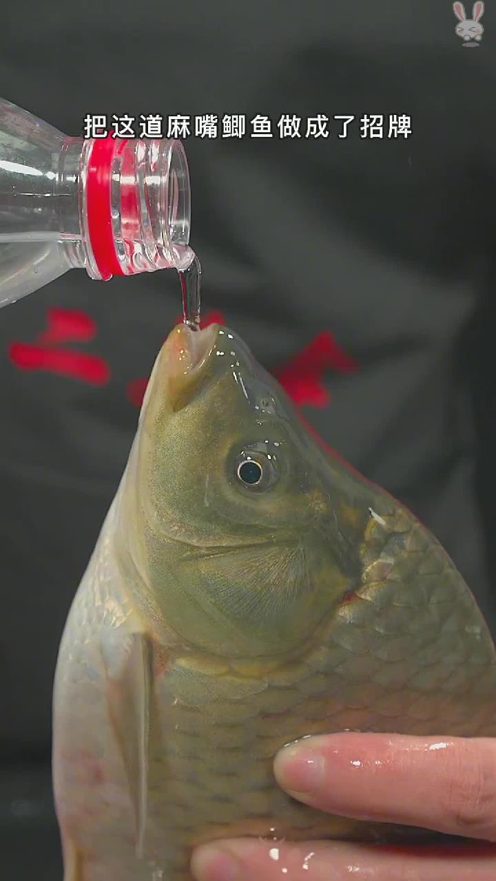鲫鱼这样做,麻辣鲜嫩,鱼吃完了佐料煮面条,下饭都巴适得板