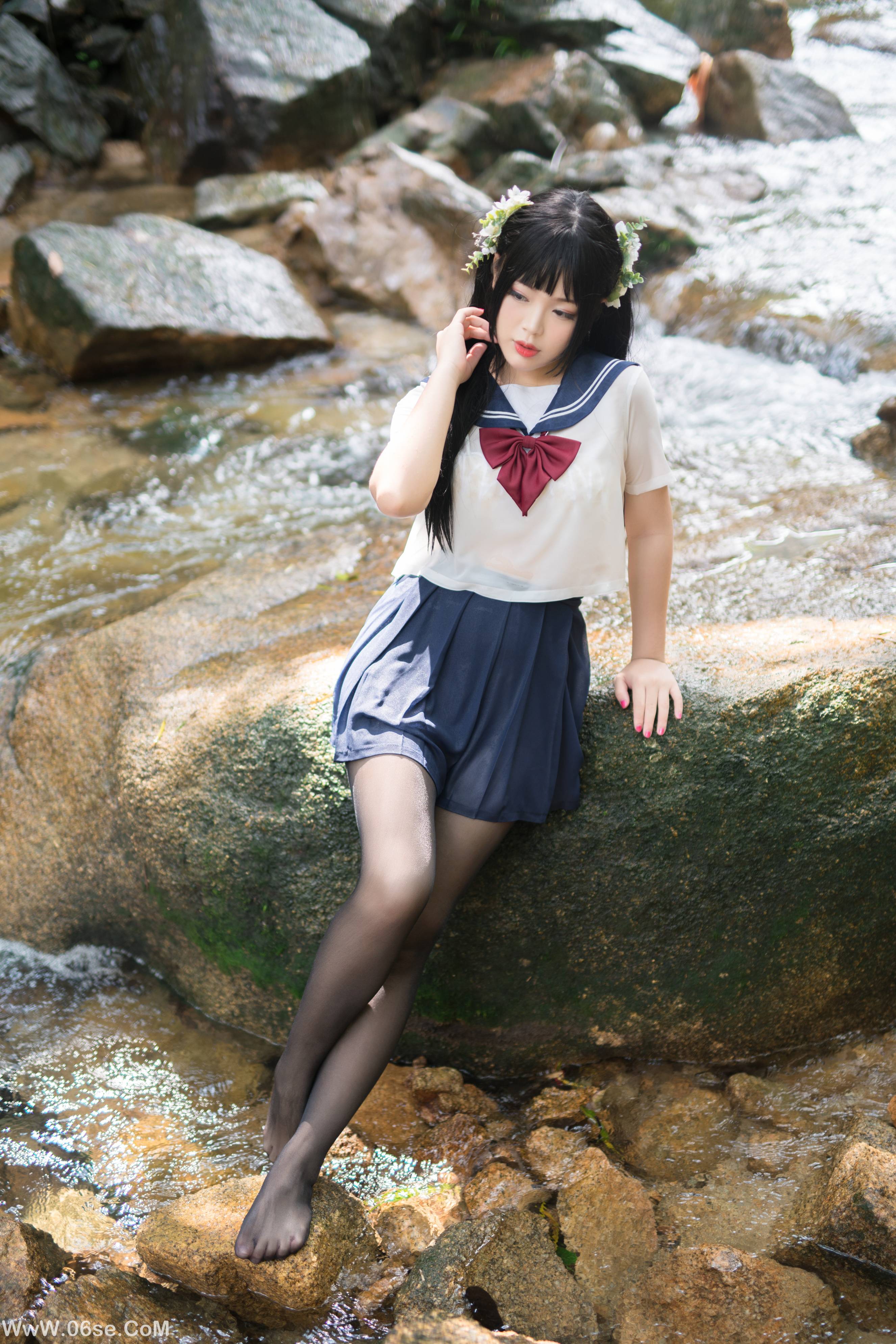 图片[89]-白烨 NO.001 湿身JK水下版[98P+2V1.76G]-六色网