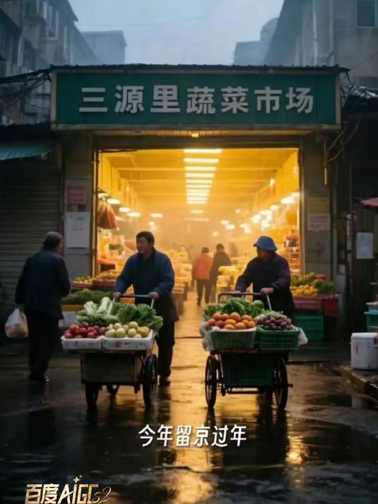《菜市场年味:我在凌晨五点的三源里,看懂了北京人的过年执念》