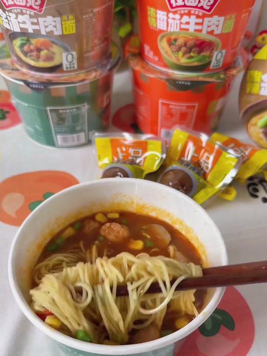 今麦郎方便面