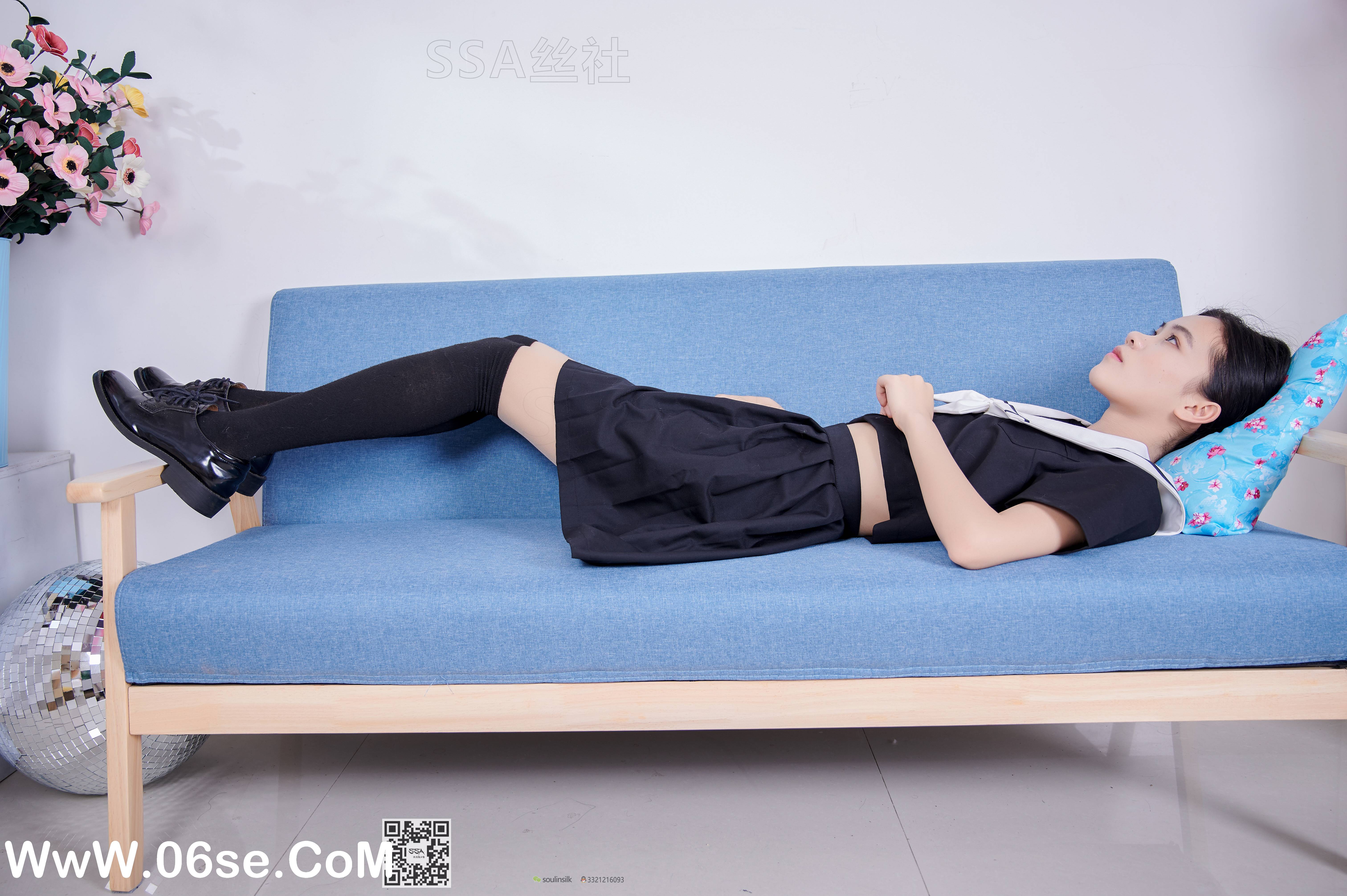 图片[49]-[SSA丝社] NO.116 慧慧 腿模慧慧清纯JK学生制服（黑色星期五）[138P2.14G]-六色网