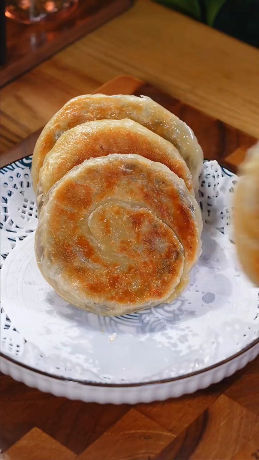 梅干菜酥皮烧饼