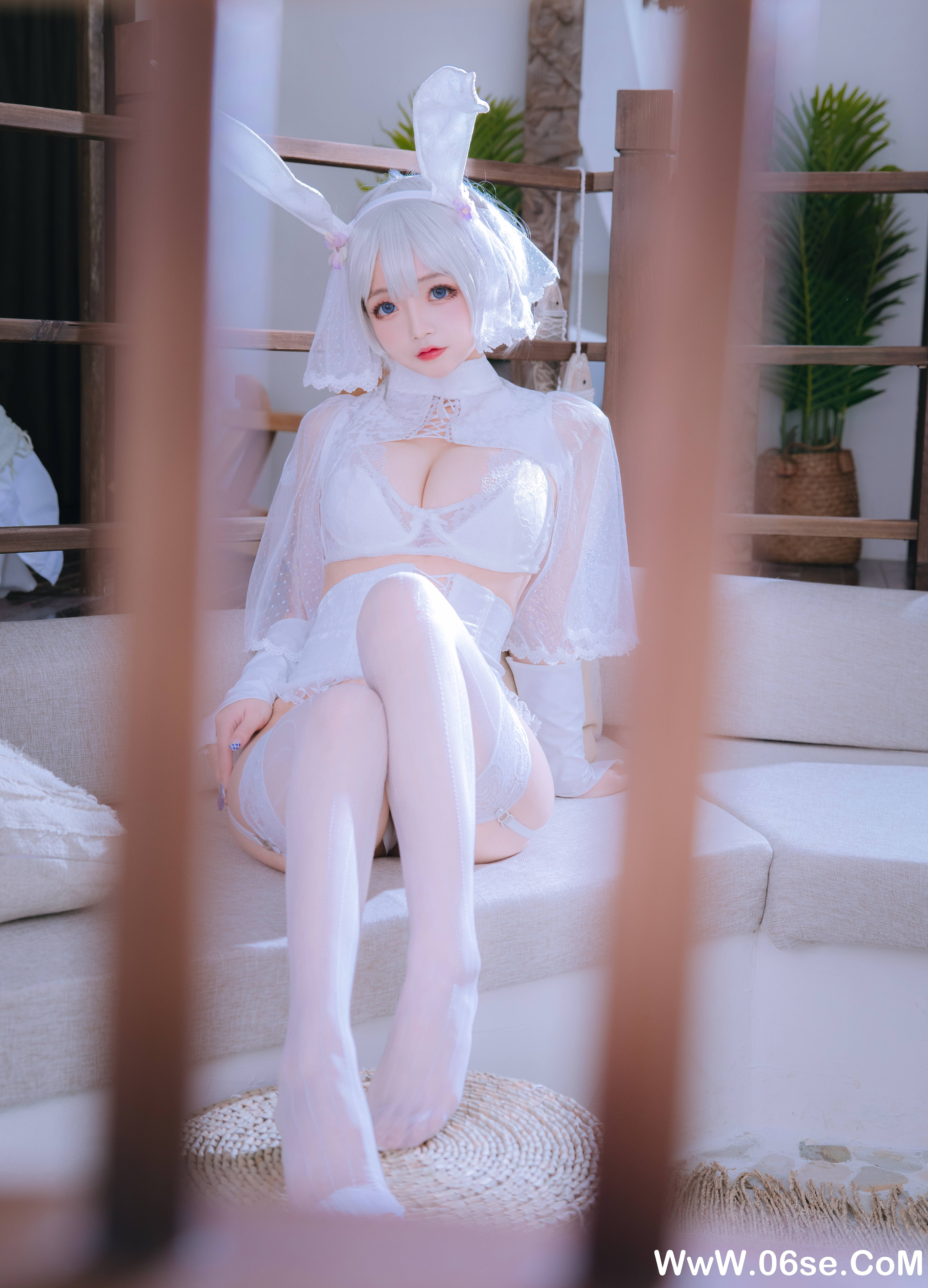 图片[28]-日奈娇 NO.034 — 小白兔 [55P1G]-六色网