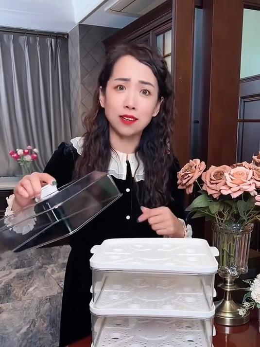 终于找到了这个三层的电蒸锅，带定时可预约保温，省时省力又省心