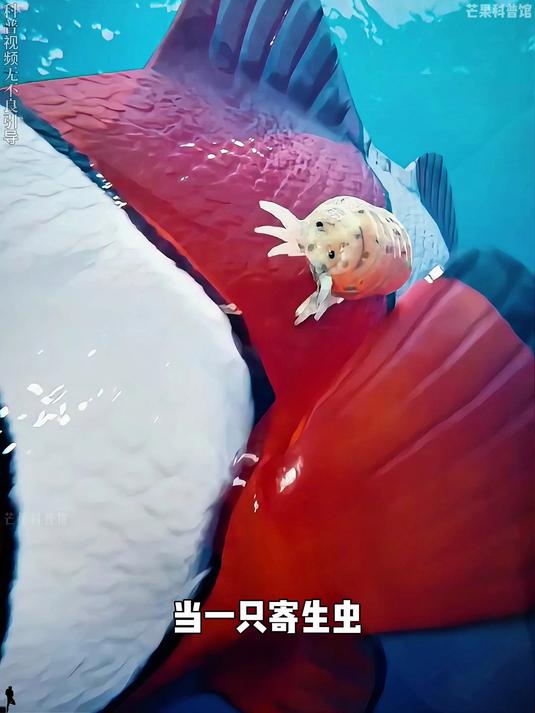 寄生虫竟然代替了鱼的舌头