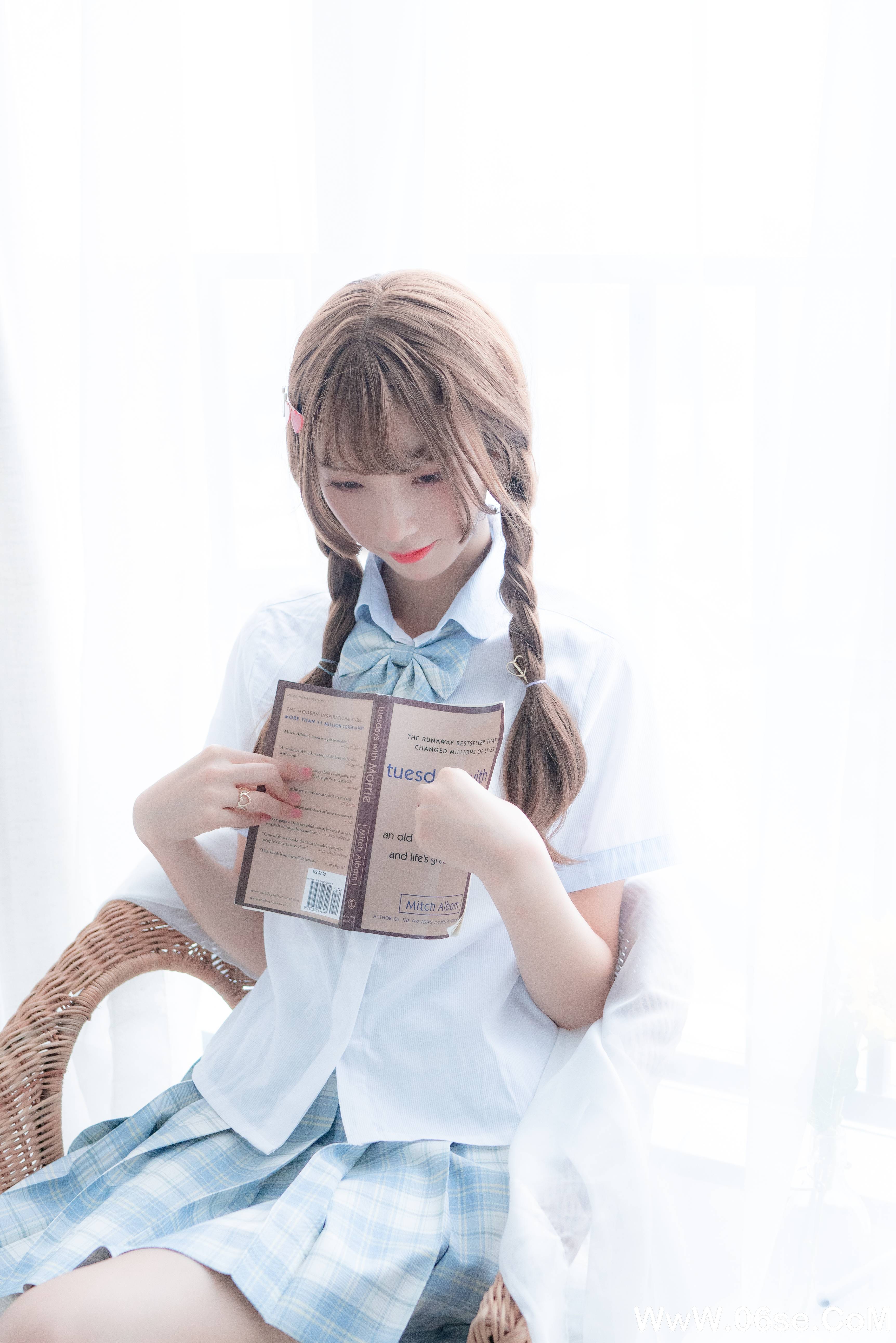 图片[30]-西瓜少女 NO.006 – 民宿私房淡蓝JK[46P453M]-六色网