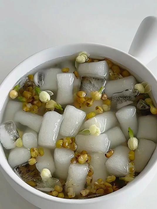 感谢网友的配方阿达子绿豆汤太适合夏天了