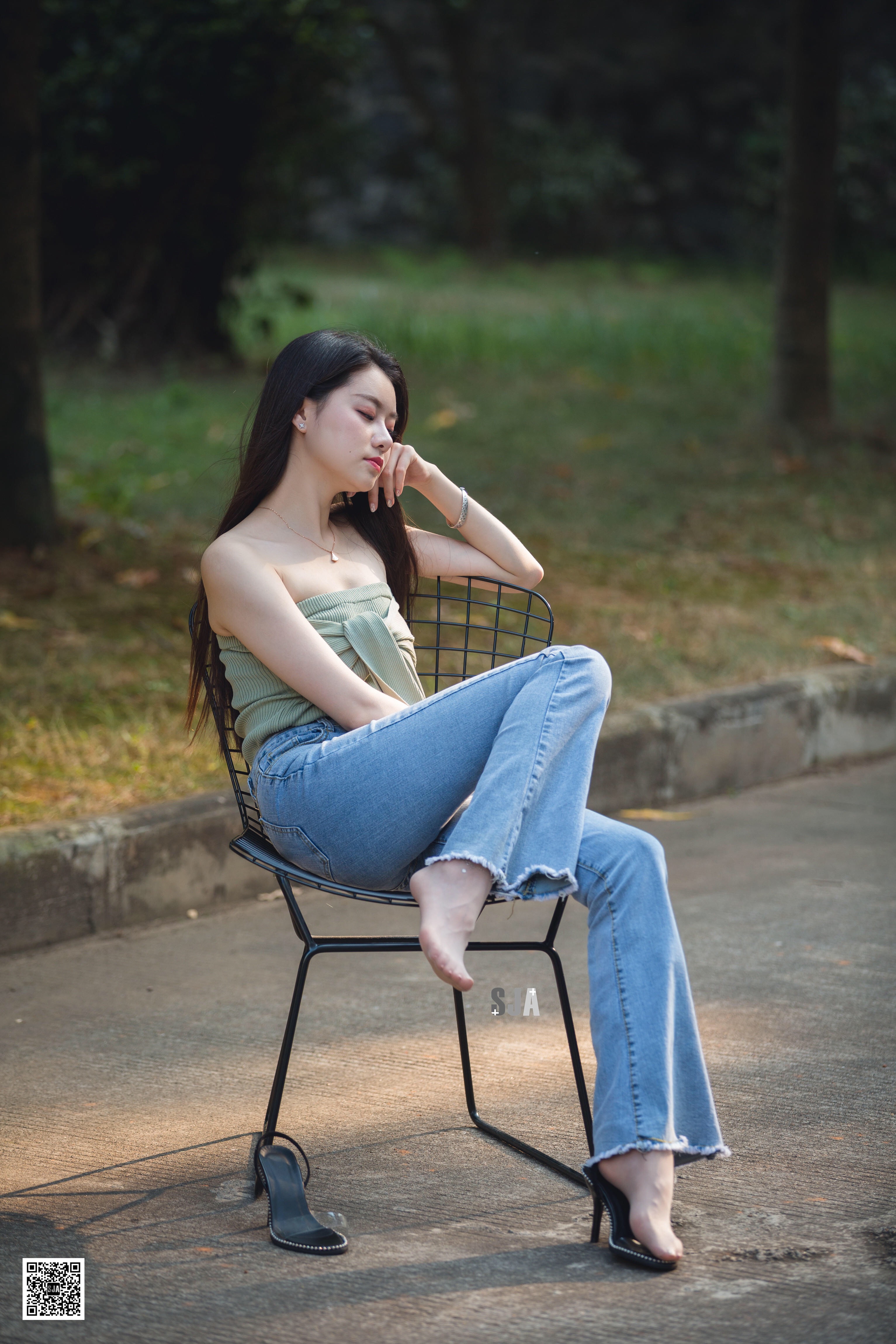 图片[24]-[SJA佳爷]闺蜜视角 NO.041 飘 [65P+113M]-六色网