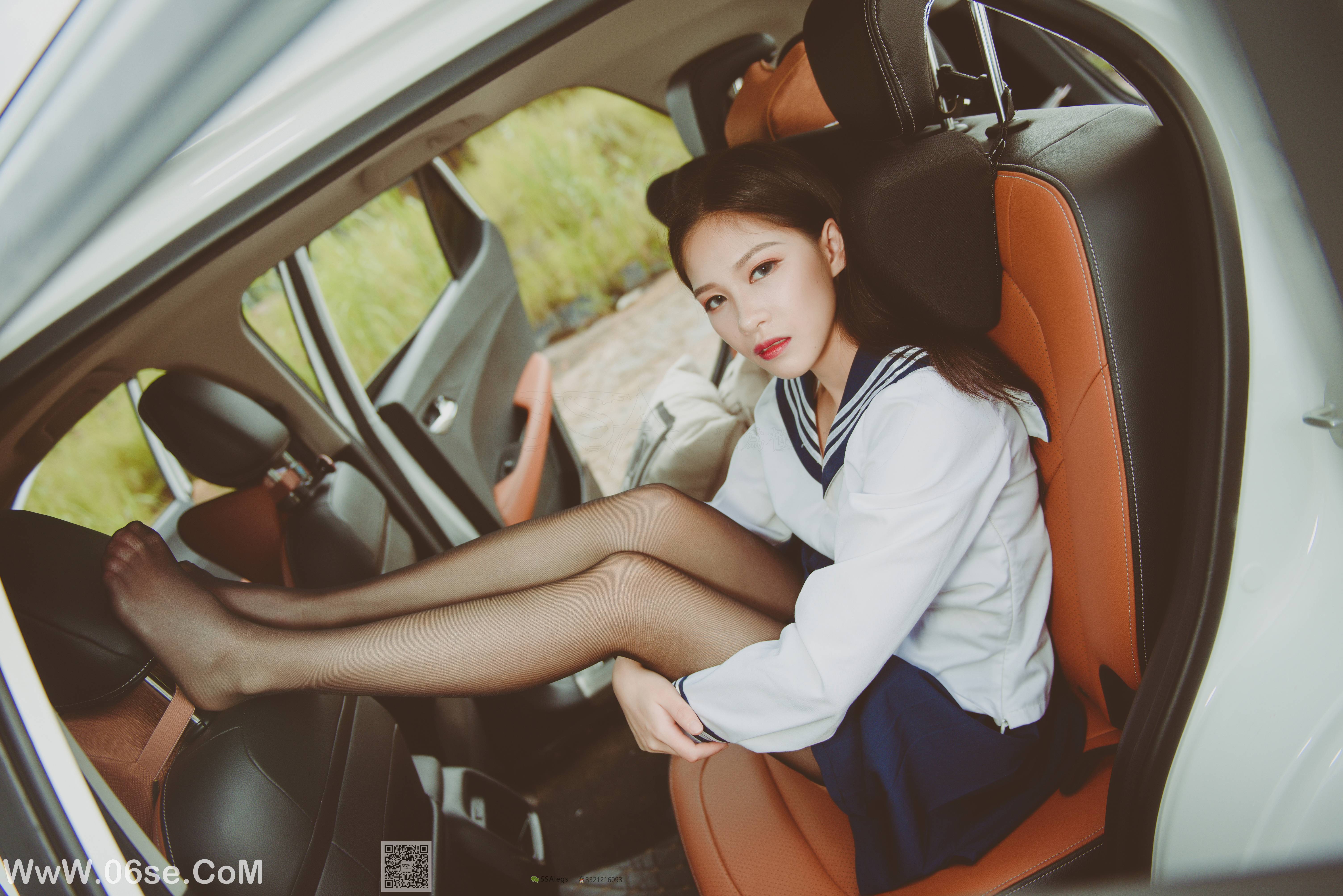 图片[25]-[SSA丝社] NO.017 佳佳 小丝妹佳佳练车记[63P1.02G]-六色网