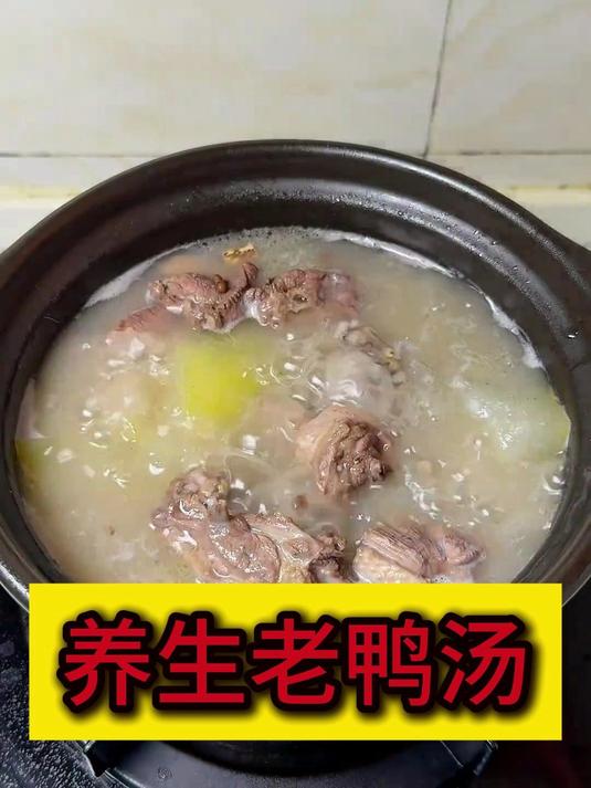 养生汤——老鸭汤