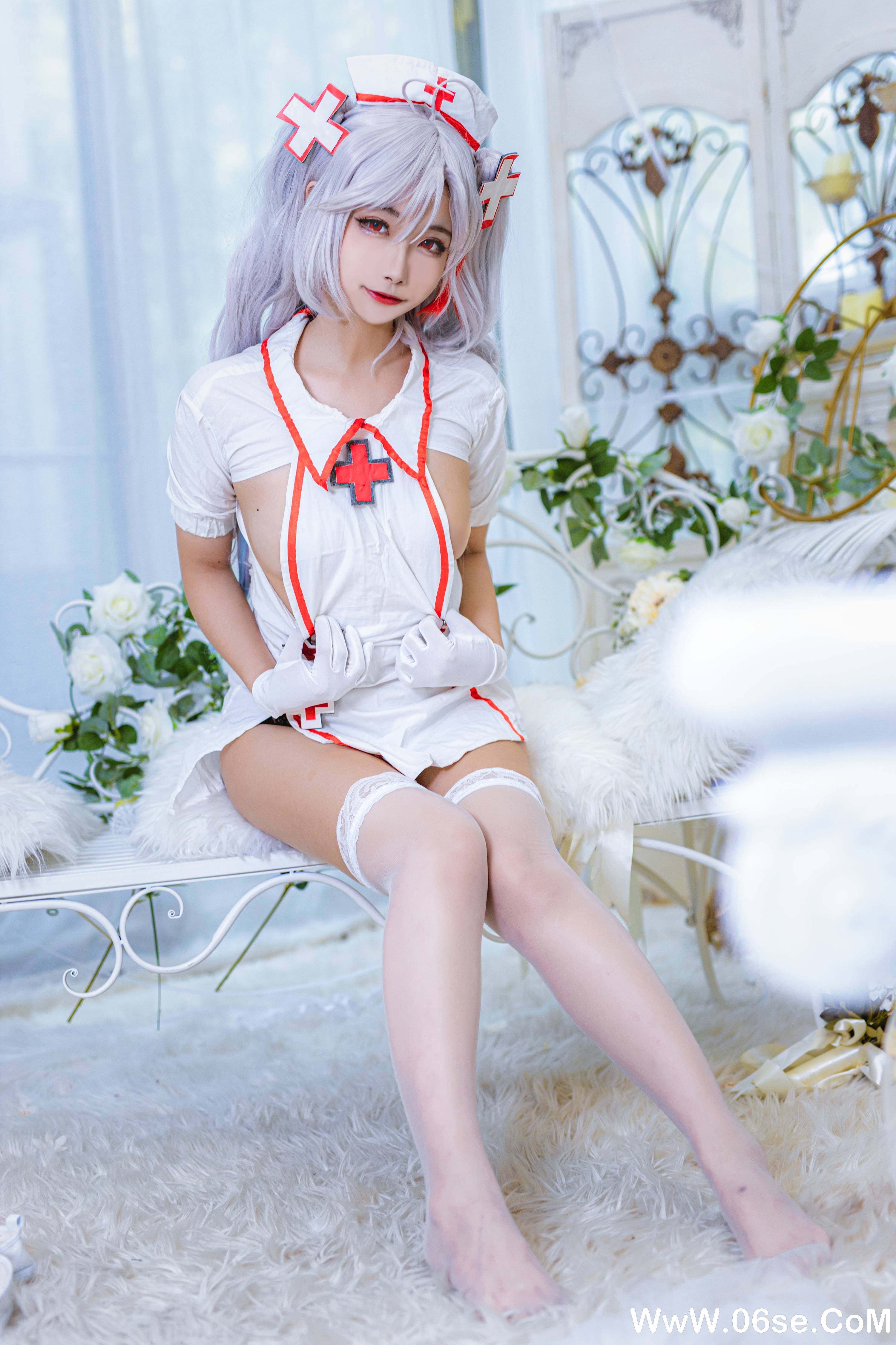 图片[13]-Momoko葵葵 NO.033 — 欧根之护士[21P128M]-六色网