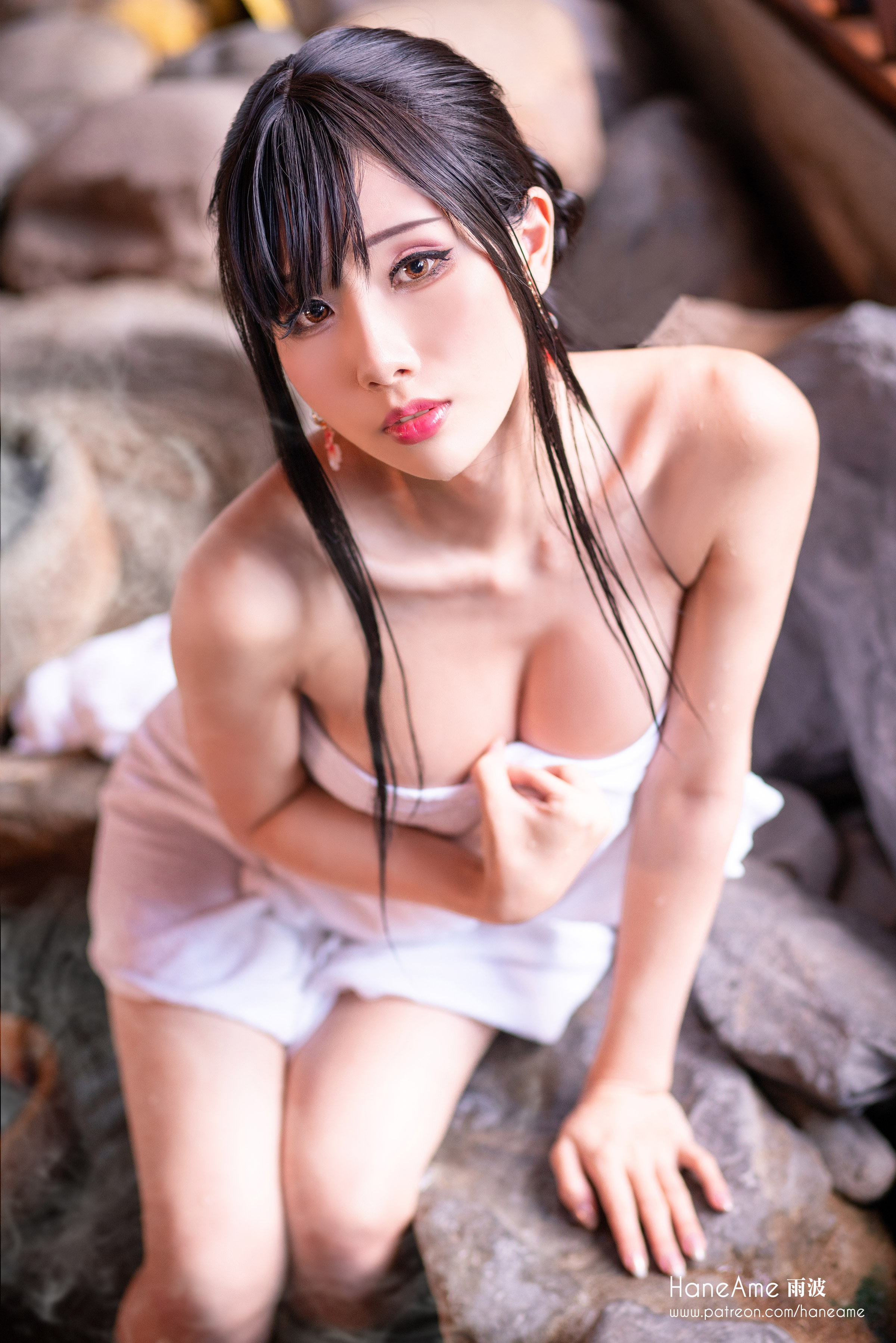 Hane Ame 雨波写真 NO.002 - 溫泉[100P146M]-六色网