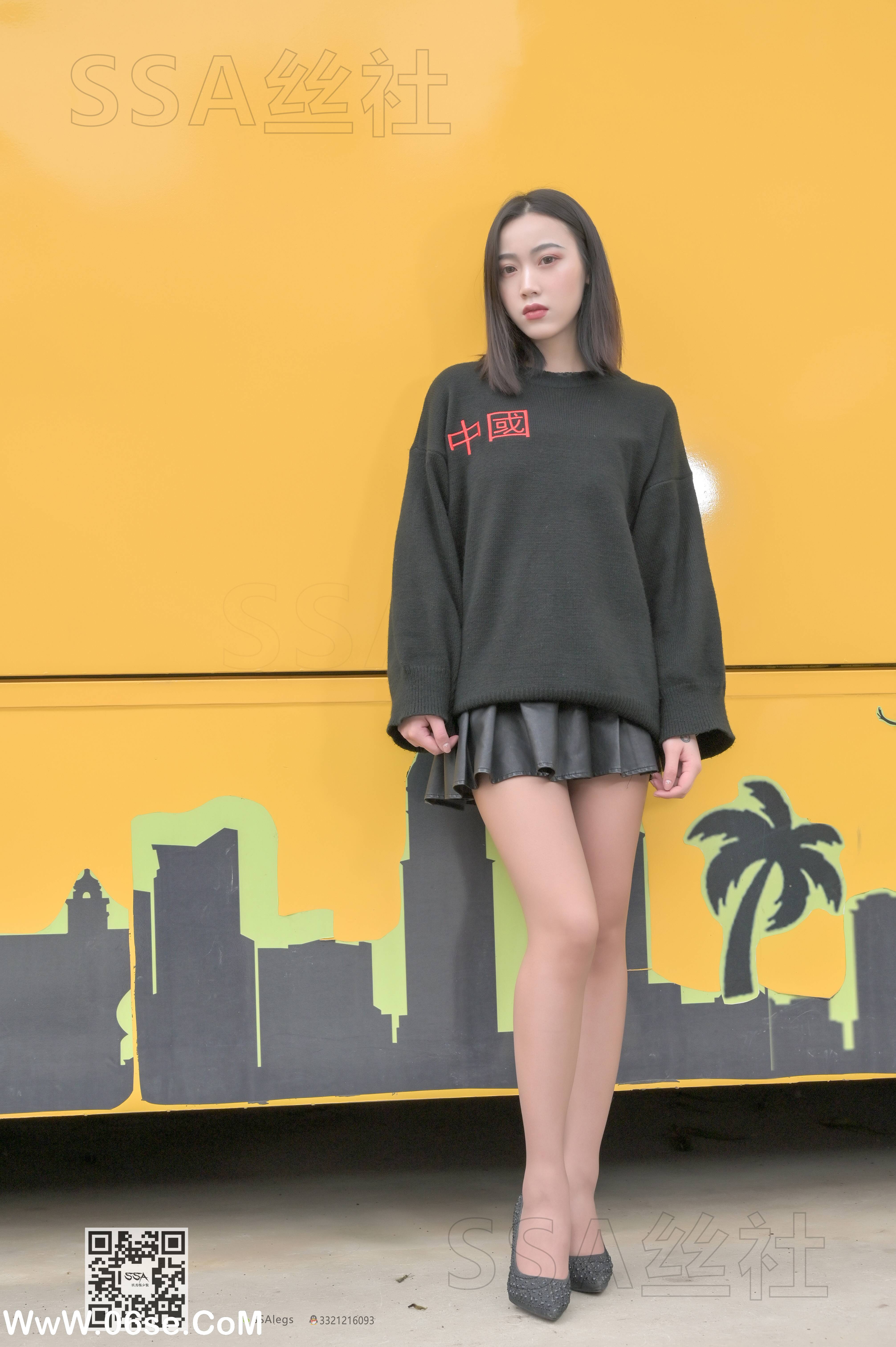[SSA丝社] NO.095 大大 腿模大大街拍[133P1.68G]-六色网