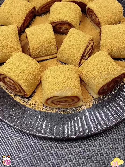 太爱这种糯叽叽的口感了！软糯香甜 驴打滚 传统糕点