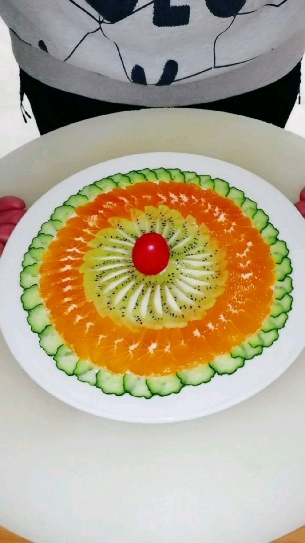 漂亮的水果拼盘