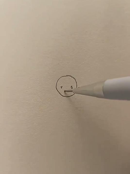 简笔画Q版小人#绘画