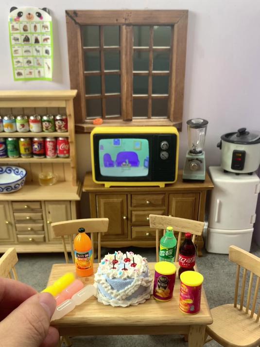 迷你食玩迷你生日蛋糕