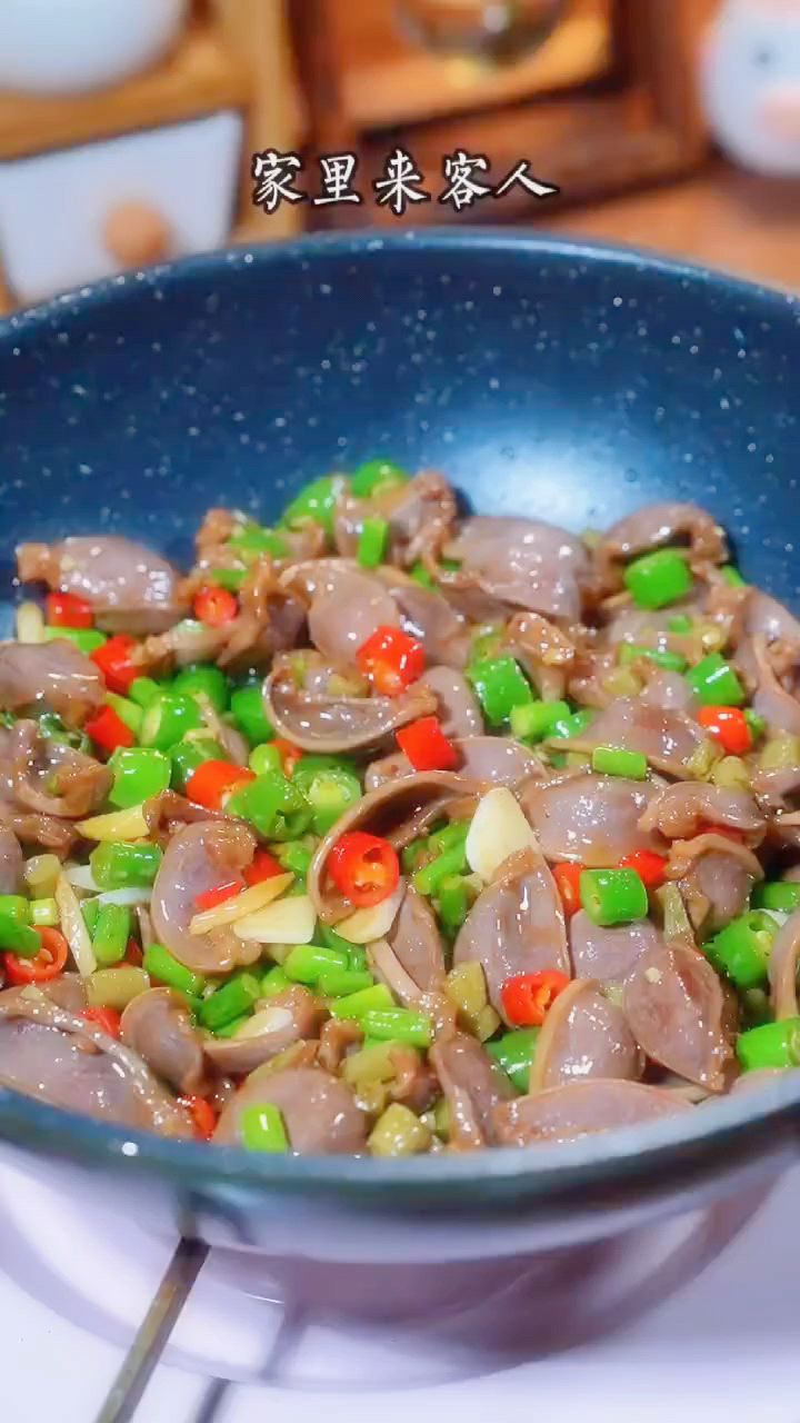 炒菜美味鸡珍