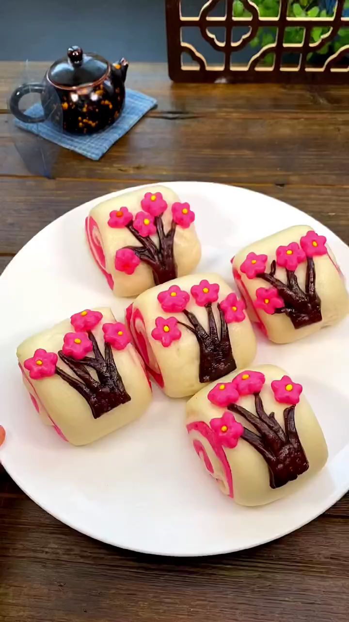 花样面食#梅花馒头