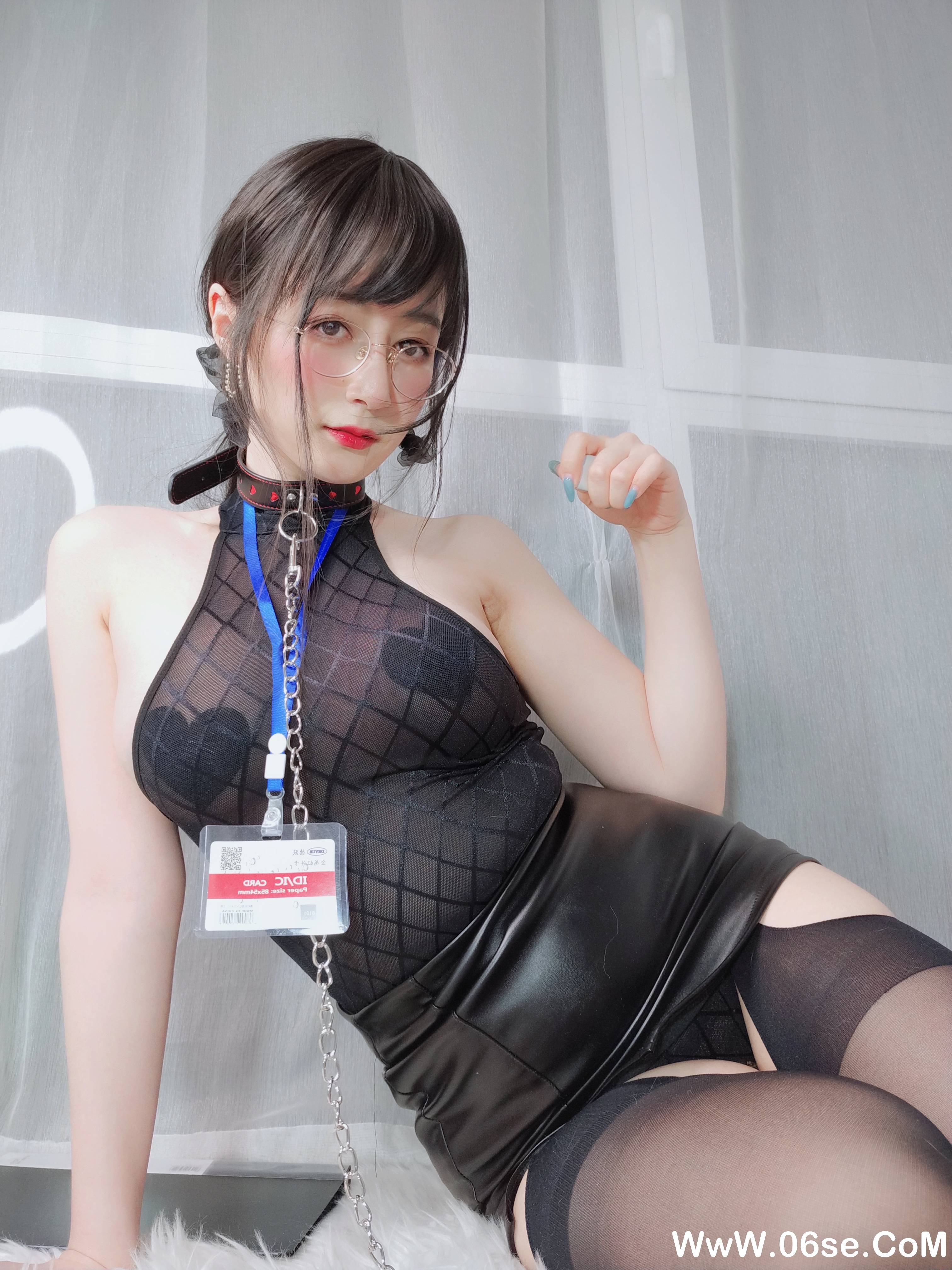 图片[117]-Coser小姐姐白银  NO.088– 黑丝情趣 [144P+8V1.22G]-六色网