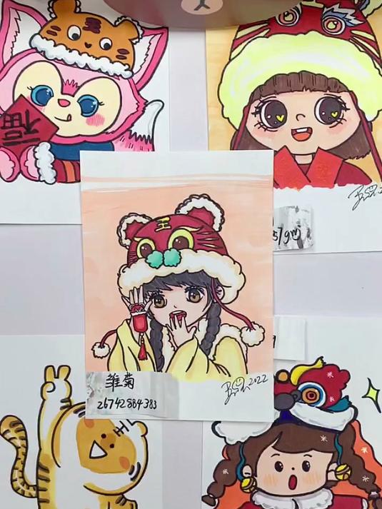 你们要的漫画手绘头像来啦！
