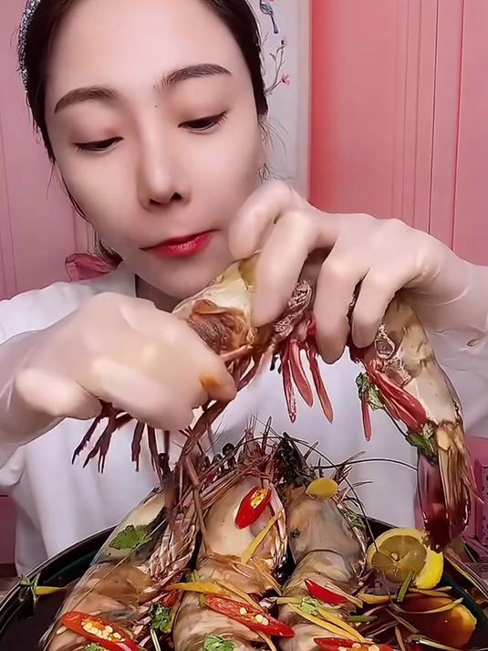 深海黑虎虾,鲜甜口感绝了?