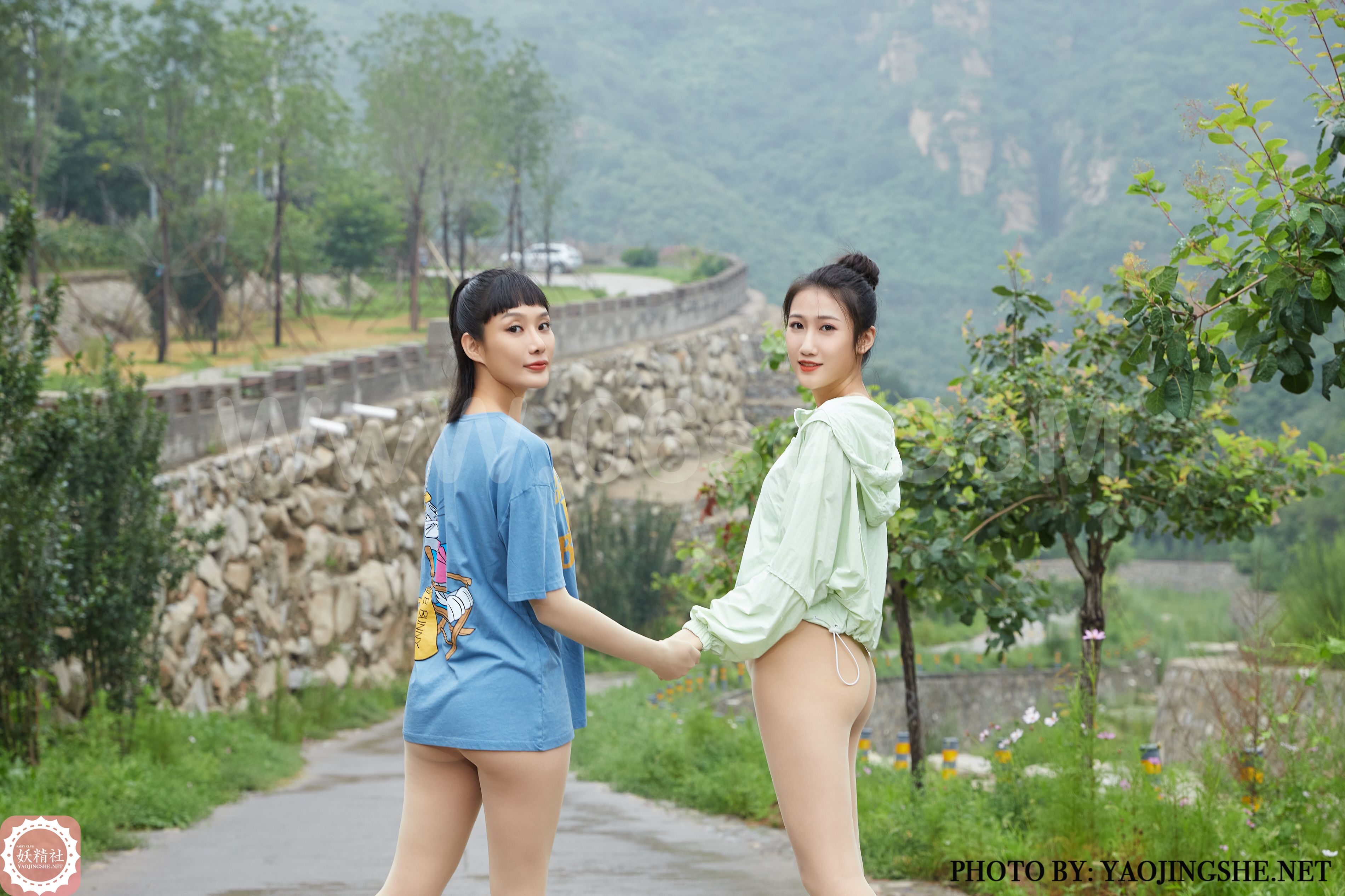 图片[4]-[YaoJingShe 妖精社] T2040《可可&思文-郊游》[34P-238MB]-六色网