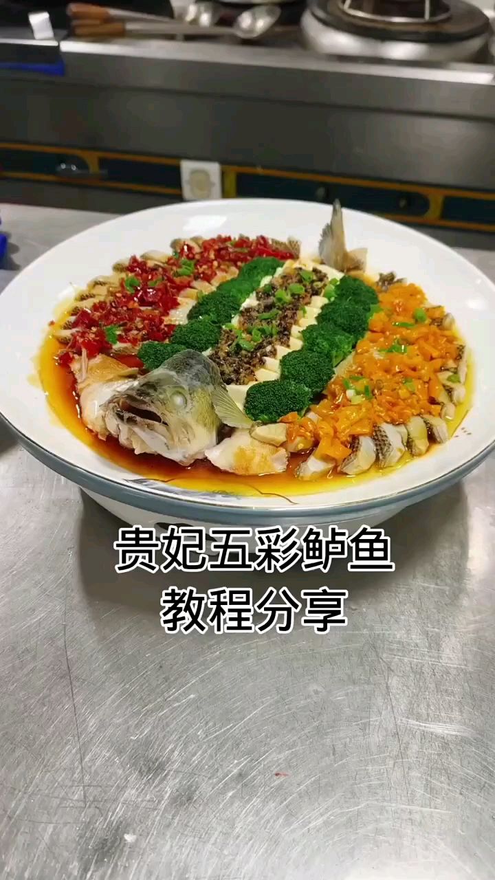 贵妃五彩鲈鱼教程分享给大家